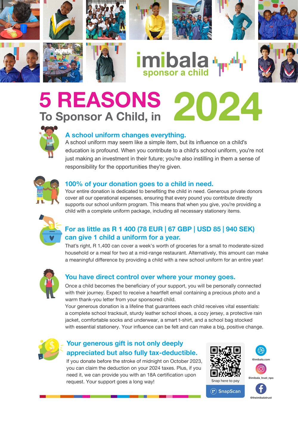 5 reasons to sponsor a child